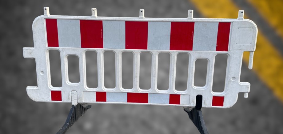 Symbolbild Sperrung