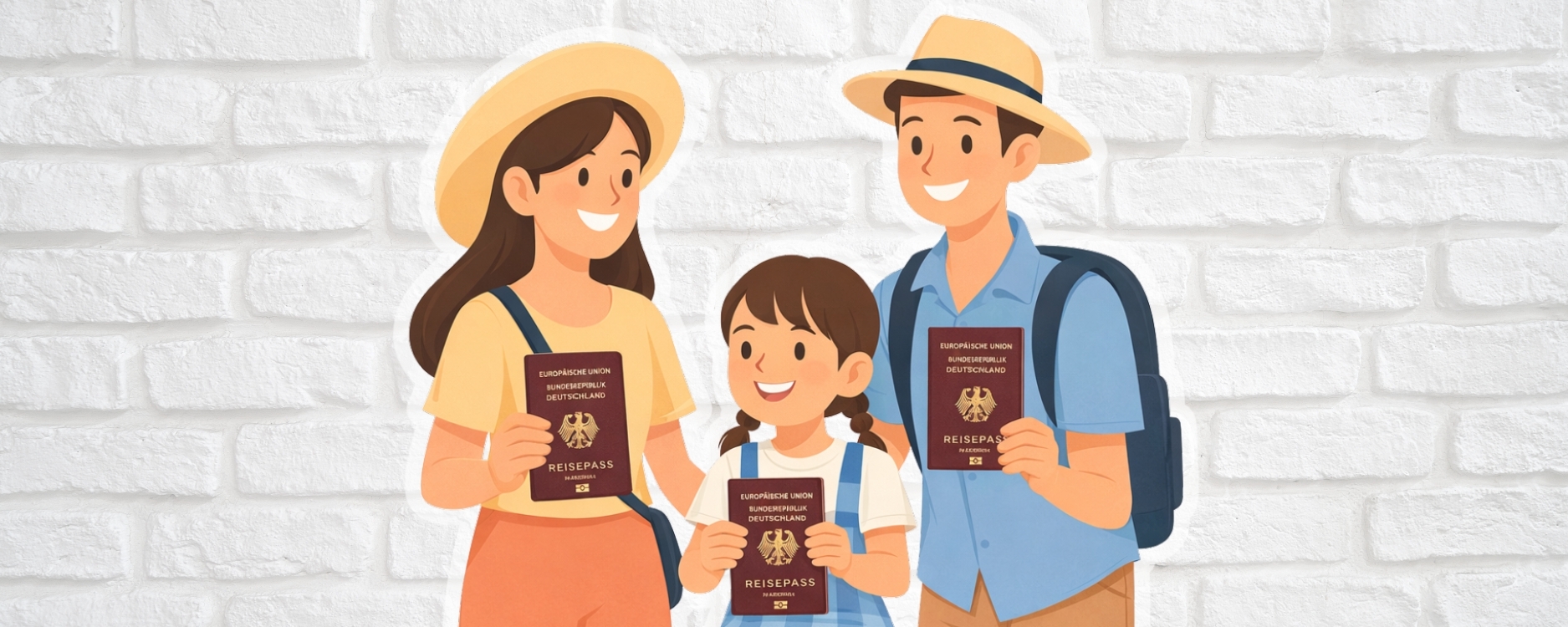 Symbolfoto Familien--Pass-Tag