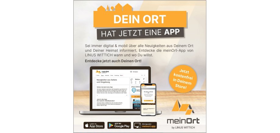 Flyer: Mein Ort App