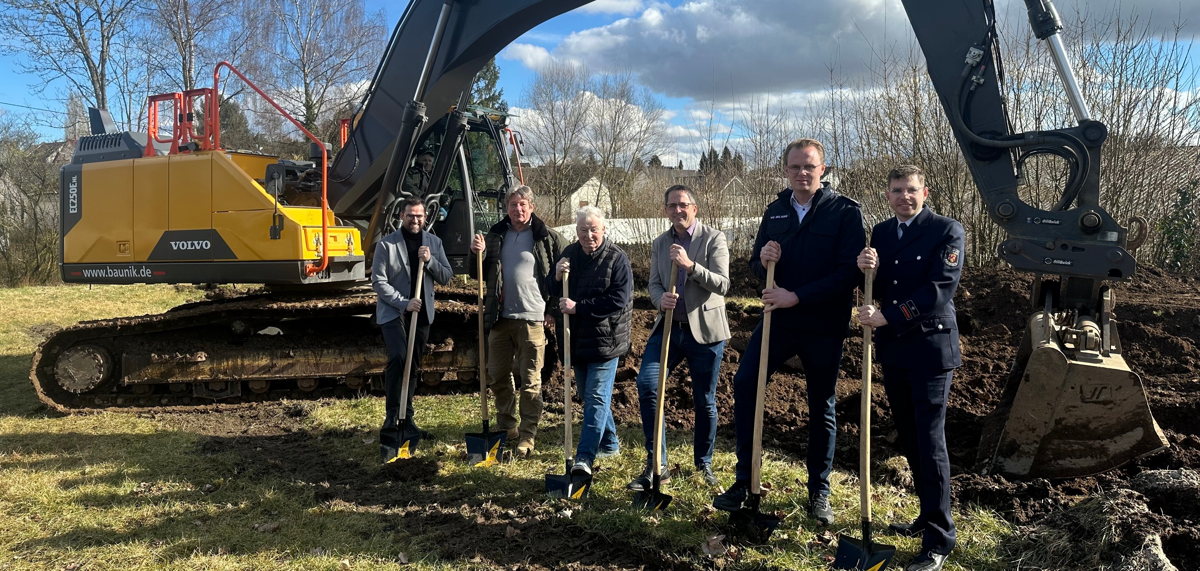 Pressefoto Spatenstich Rückeroth