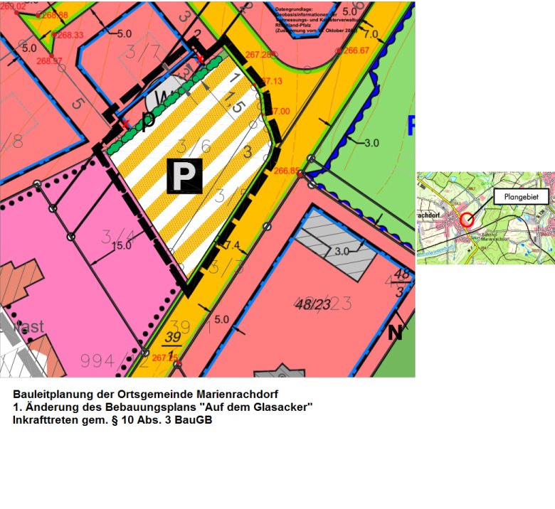 Karte Bauleitplanung Karte Bauleitplanung