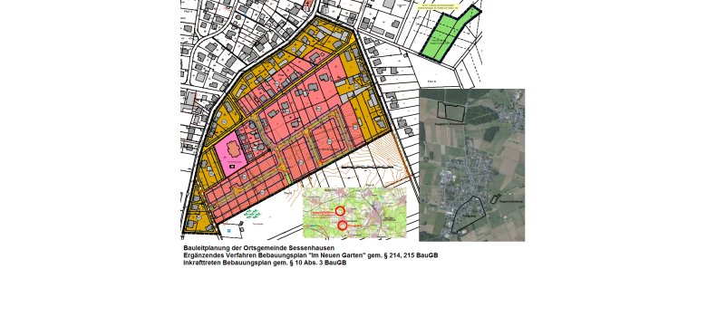 Karte Bauleitplanung Karte Bauleitplanung