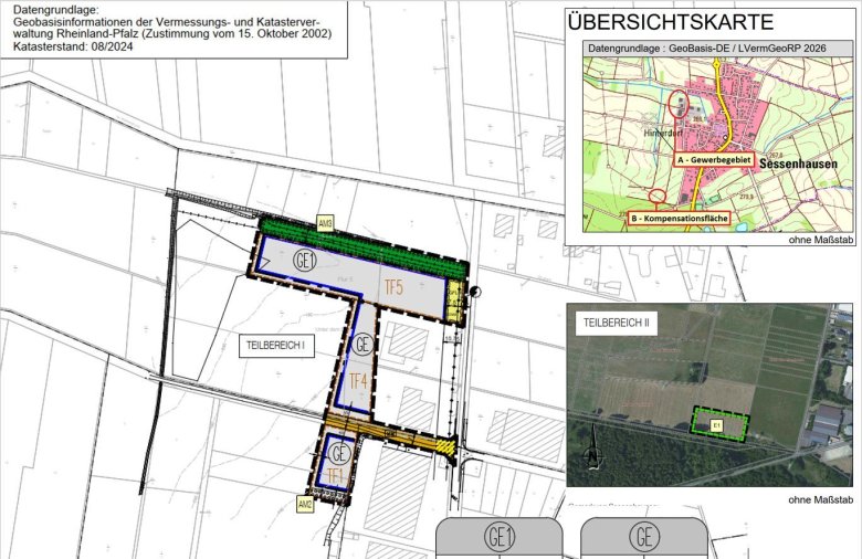Karte Bauleitplanung Karte Bauleitplanung