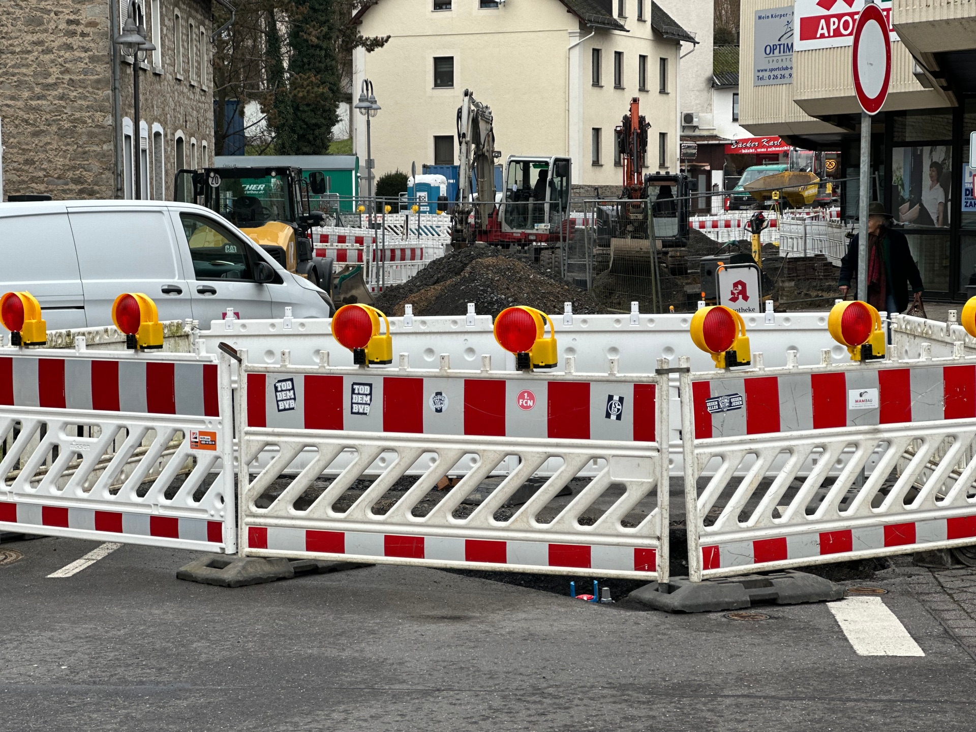 Symbolbild Sperrung