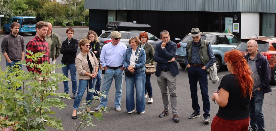 Pressefoto Klimarundgang