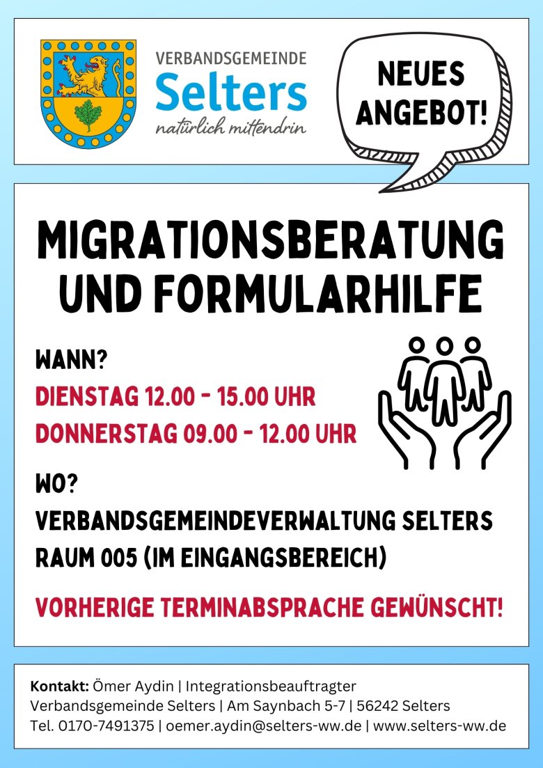 Flyer Migrationsberatung