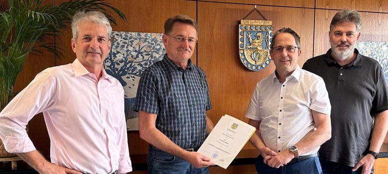 Teilnehmer Pressetermin Ernennung Umweltbeauftragter Teilnehmer Pressetermin Ernennung Umweltbeauftragter