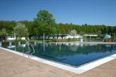 Schwimmer Becken Freibad