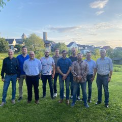 Gemeinderat Hartenfels (v.l.n.r.) Norbert Schmuck, Sven Dietz, Markus Schmidt, Stephan Görg, Sebastian Schmuck, Daniel Mosch, Michael Wisser, Daniel Simon, Frank Wirges, Andreas Strüder. Es fehlen: Stefan Schröder, Christopher Knaak, Armin Dominick.