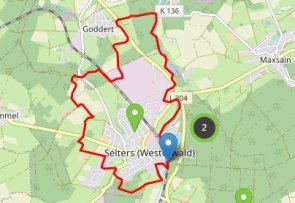 Karte Rundweg Selters