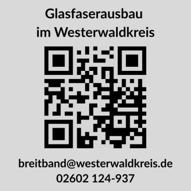 QR-Code Glasfaser QR-Code Glasfaser